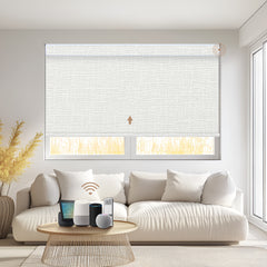 Kincmo Motorized Roller Shades 100% Blackout - Classic